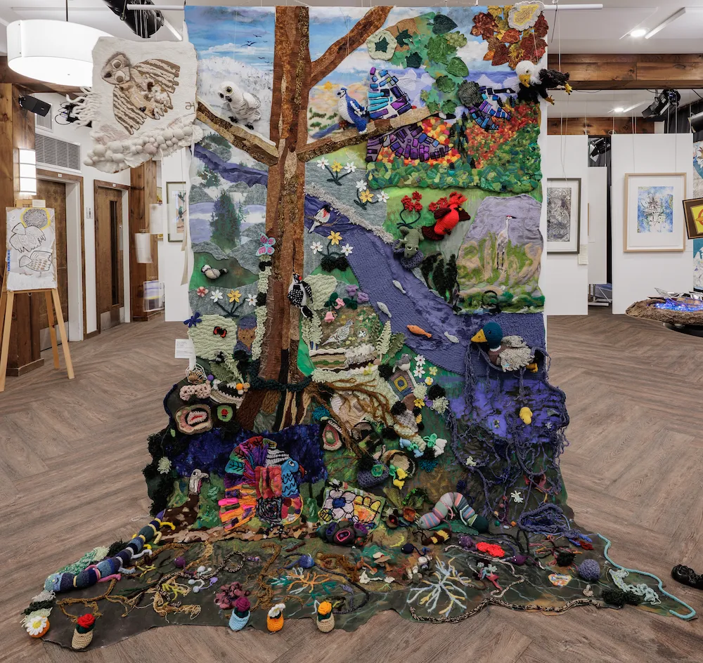 Crafted Birds: birds in a Laurentian ecosystem