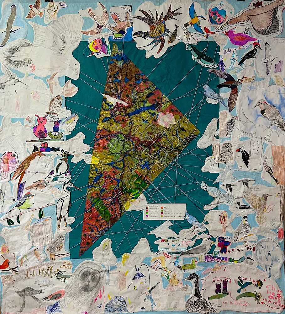 Community drawing: the birds of Morin-Heights