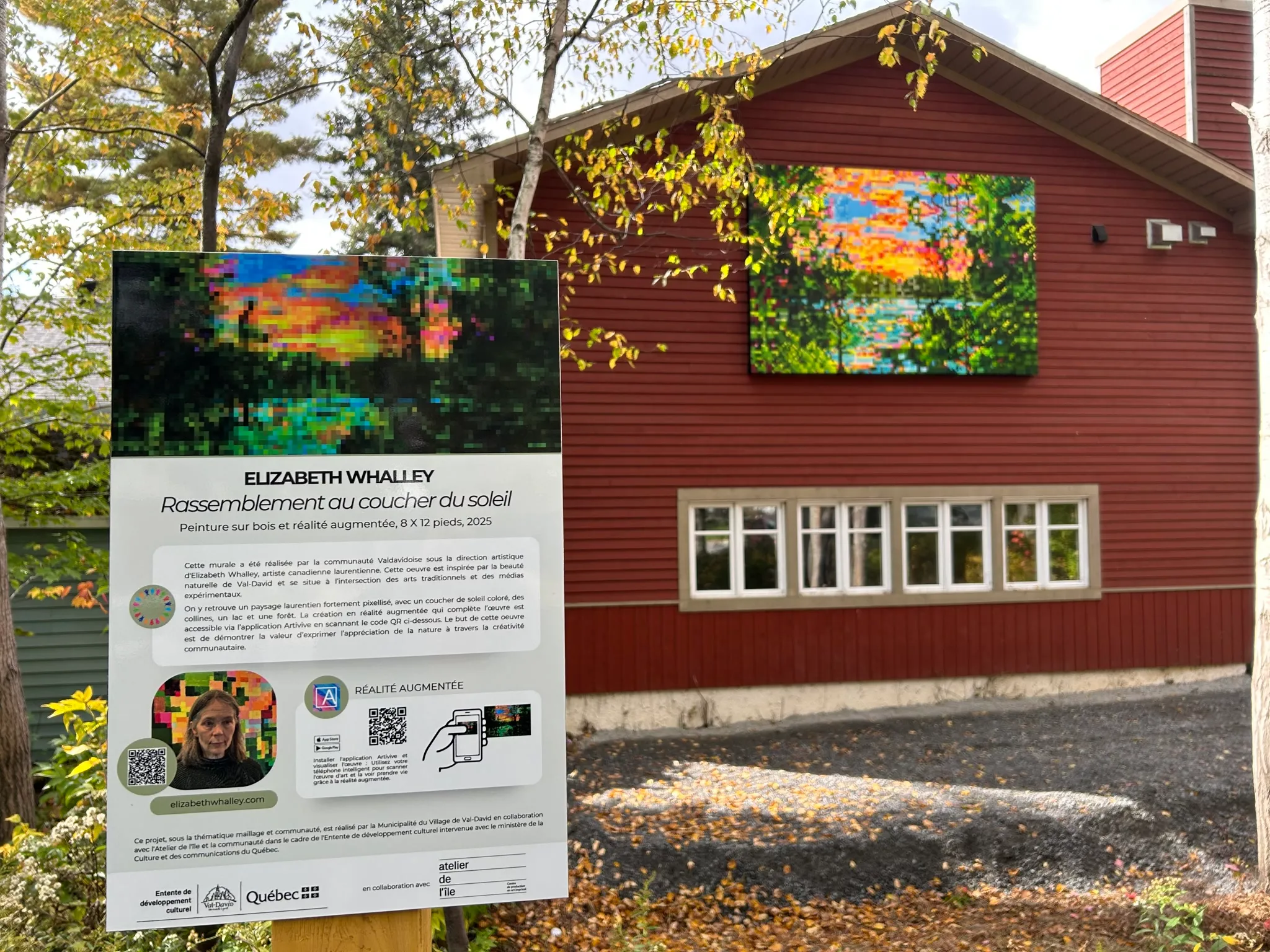 Acrylic on wooden panels, 12 feet x 8 feet, 2025